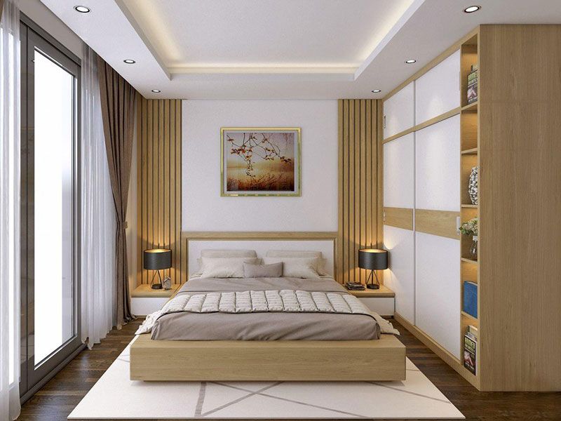 Giường ngủ gỗ tự nhiên thiết kế sang trọng được đông đảo các gia chủ ưa chuộng